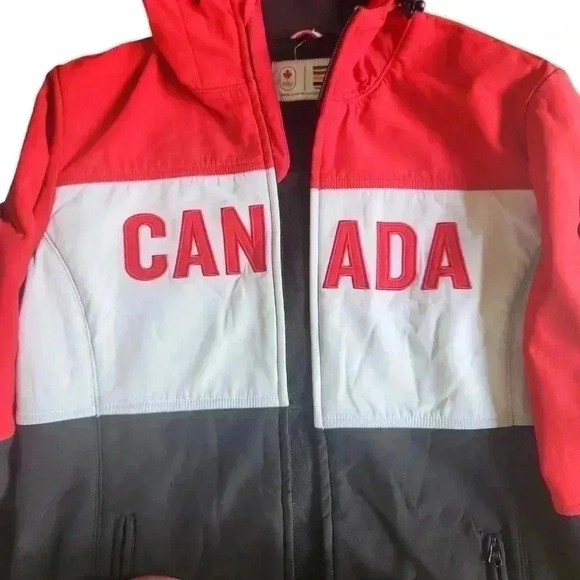 NWOT Hudson Bay 2014 Canada Olympic Jacekt Women's Size  Large - Picture 3 of 9